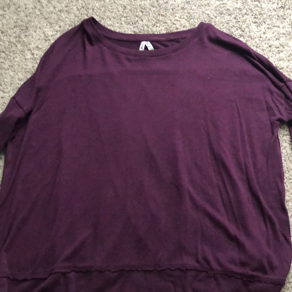 Opened back sweater